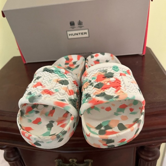 Hunter rubber comfortable slides - Picture 3 of 5